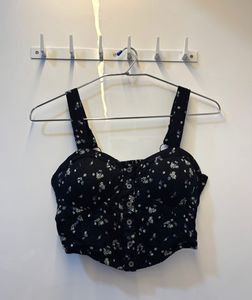Nuon by Westside | Floral Printed Crop Top |
