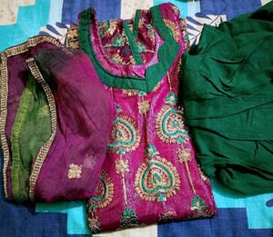 Sequence Designer Ready-made Kurti Set💜