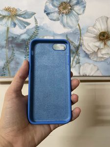 Periwinkle Blue Silicon Case for iPhone SE/7/8
