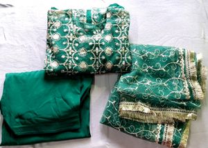 Dark Green Suit For Women