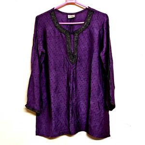 Short Kurti Purple