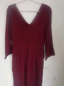 Wine Colour Jumpsuit Kazo Brand Like New