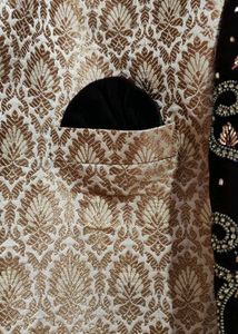 Velvet Sholder Design Sherwani