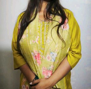 Yellow Kurta Set