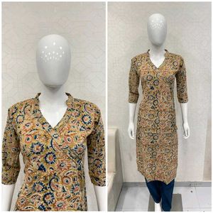 Floral Print Kurti Pair Sizes Available M TO XXL