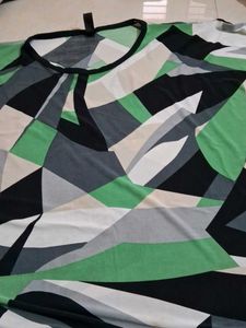 Abstract Print Top