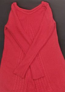 Red Mini Winter Dress