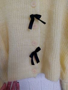 Bow Cardigan