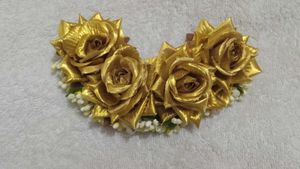 Golden Rose Hair Piece