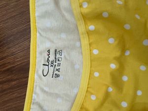 Yellow Polka Dot Panties