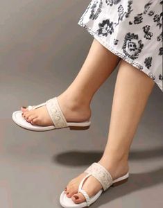 White Flats & Sandals