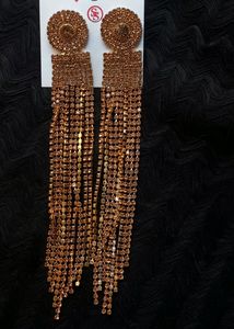 Long Golden Earings
