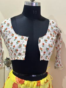 Floral Lehenga Choli Set