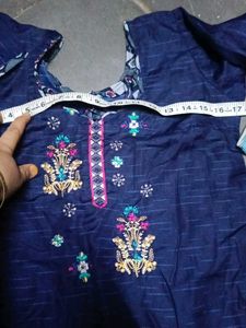 Embroidery Kurti Set Kids