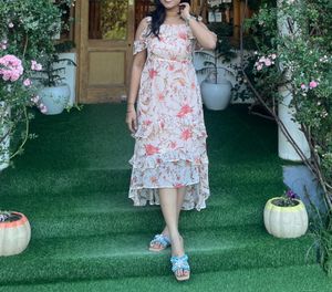 L.O.V. By Westside Floral Dress