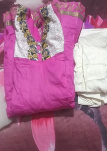 Anarkali Kurti Pant Set