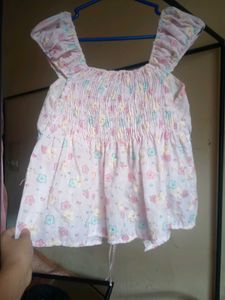pink floral top