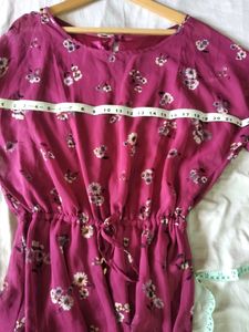 Cinched Waist Beautiful Top