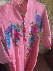 Elegant Pink Kurta
