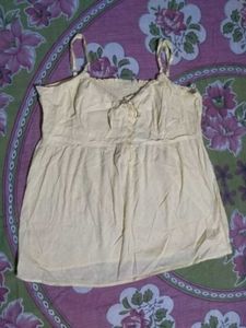 Cute Yellow Cami Top