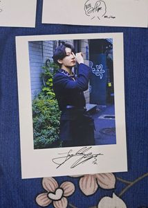 BTS POLOROID WITH SIGNATURE