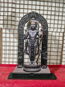 Ram Lalla Wood Print Pasting With Lamination