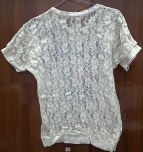 Miss Minnie Lace Tee