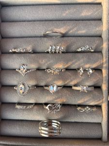 Assorted Silver Rings