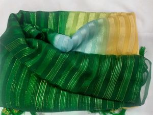 Green Saree
