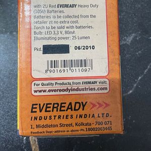 Vintage 15 Years Old Eveready digiLED Torch