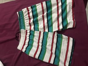 Striped Shorts women
