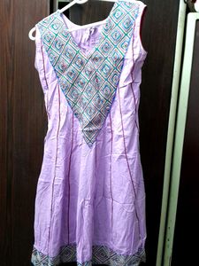 New Condition Kurta Multilavender Color