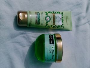 Facewash+Aloevera Gel
