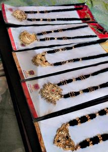Combo🔥 5 Piece ⚡ Fancy Gold Plated Mangalsutra