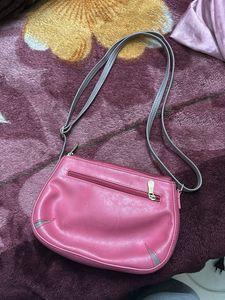 Pink Crossbody Bag
