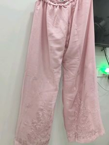 Pink Embellished Kurti