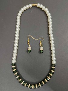 Pearl &amp; Ruby Necklace