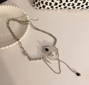 Y2k Spider Detailed Necklace