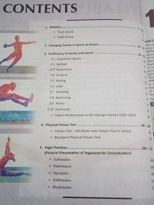 Class 11 Physical Education (PE) Textbook &amp; Manul