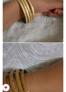 Set of 4 Gold-Tone Bangles