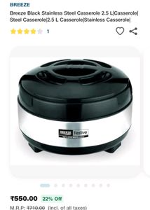 Brand NEW Casserole Stainless Steel