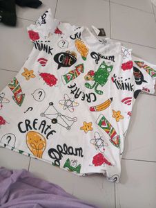 Fun Graphic Print Tee