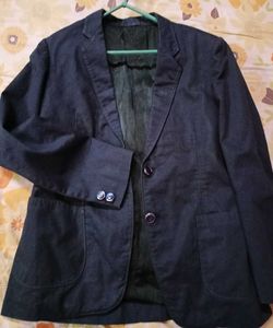 Classic Navy Blue Blazer