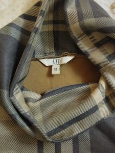 Turtle Neck Branded Dress