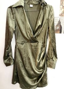 Bodycon satin dress