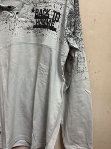 Graphic Print T-Shirt Full Sleeves