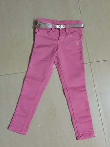 New Pink Jeans For Girls