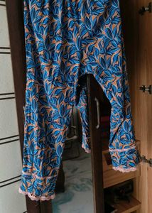 Lace Detailing Kurta Set