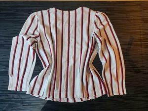 Striped Long Sleeve Top