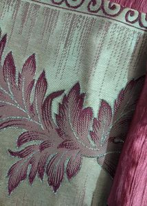 5 Pcs BRIGHT PINK CURTAINS